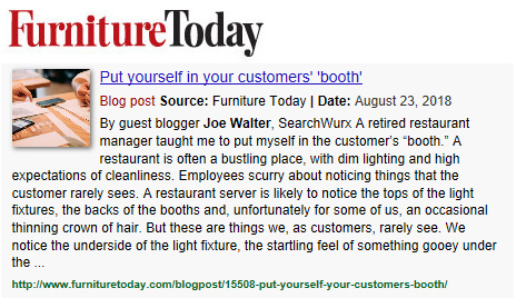 Furniture Store marketing ideas